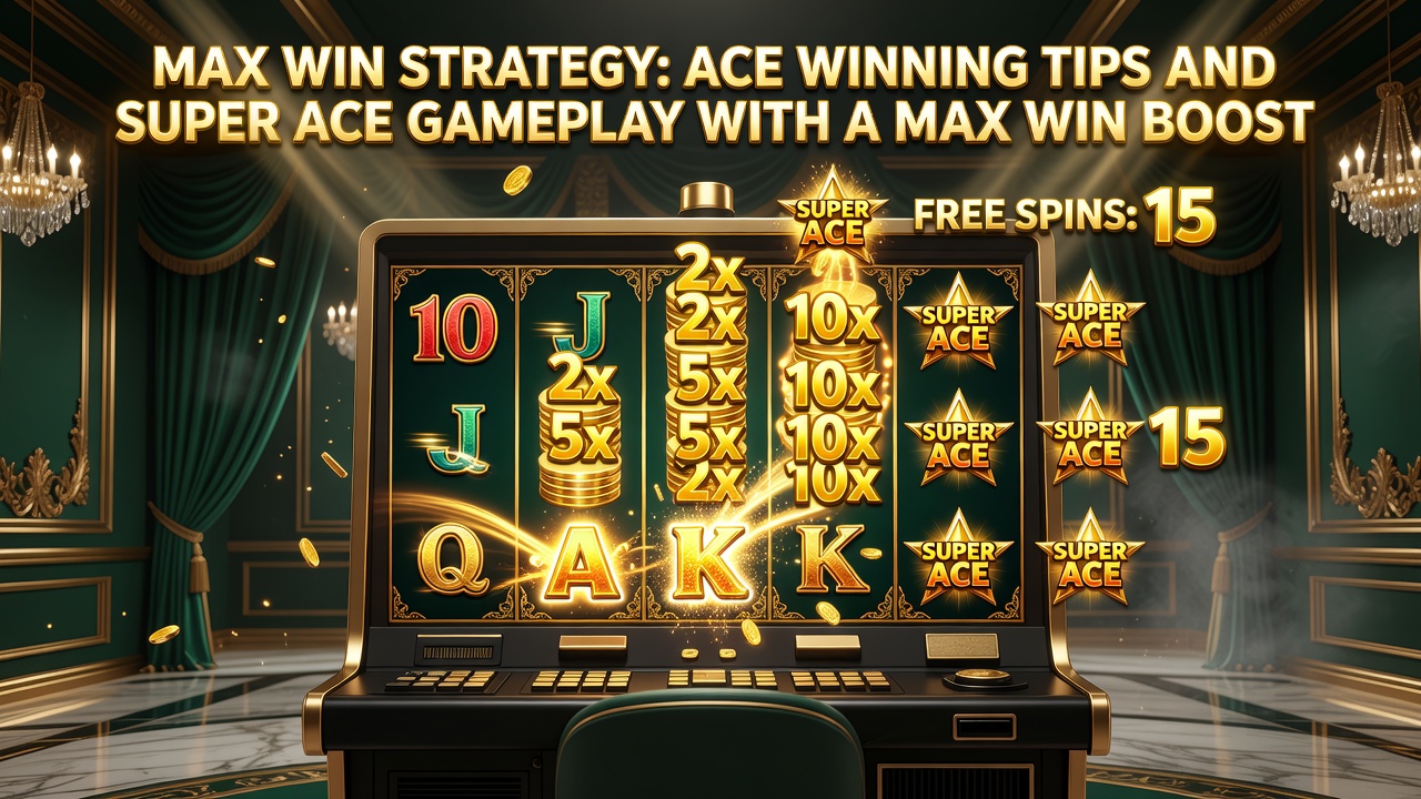 Max Win Strategy: Ace Winning Tips and Super Ace Gameplay with a Max Win Boost