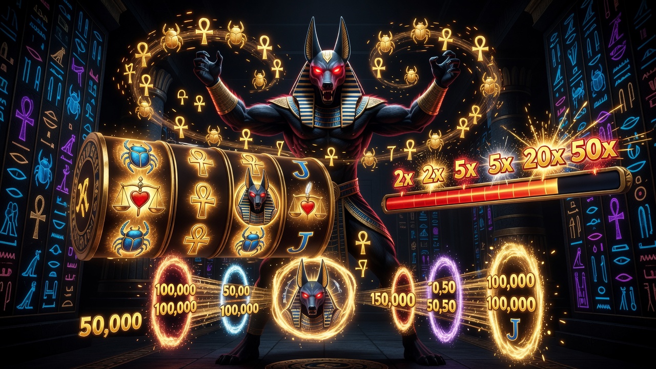 Anubis Wrath: Max Win and Maximum Payout from the Legendary Anubis Slot (Anubis Rage)